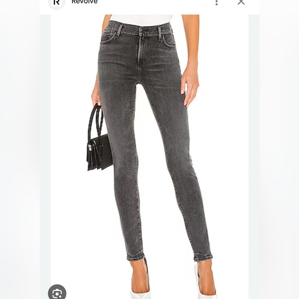 Citizens Of Humanity Charcoal Skinny Jeans